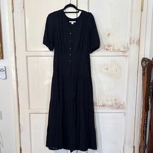 Treasure & Bond Black Maxi Dress